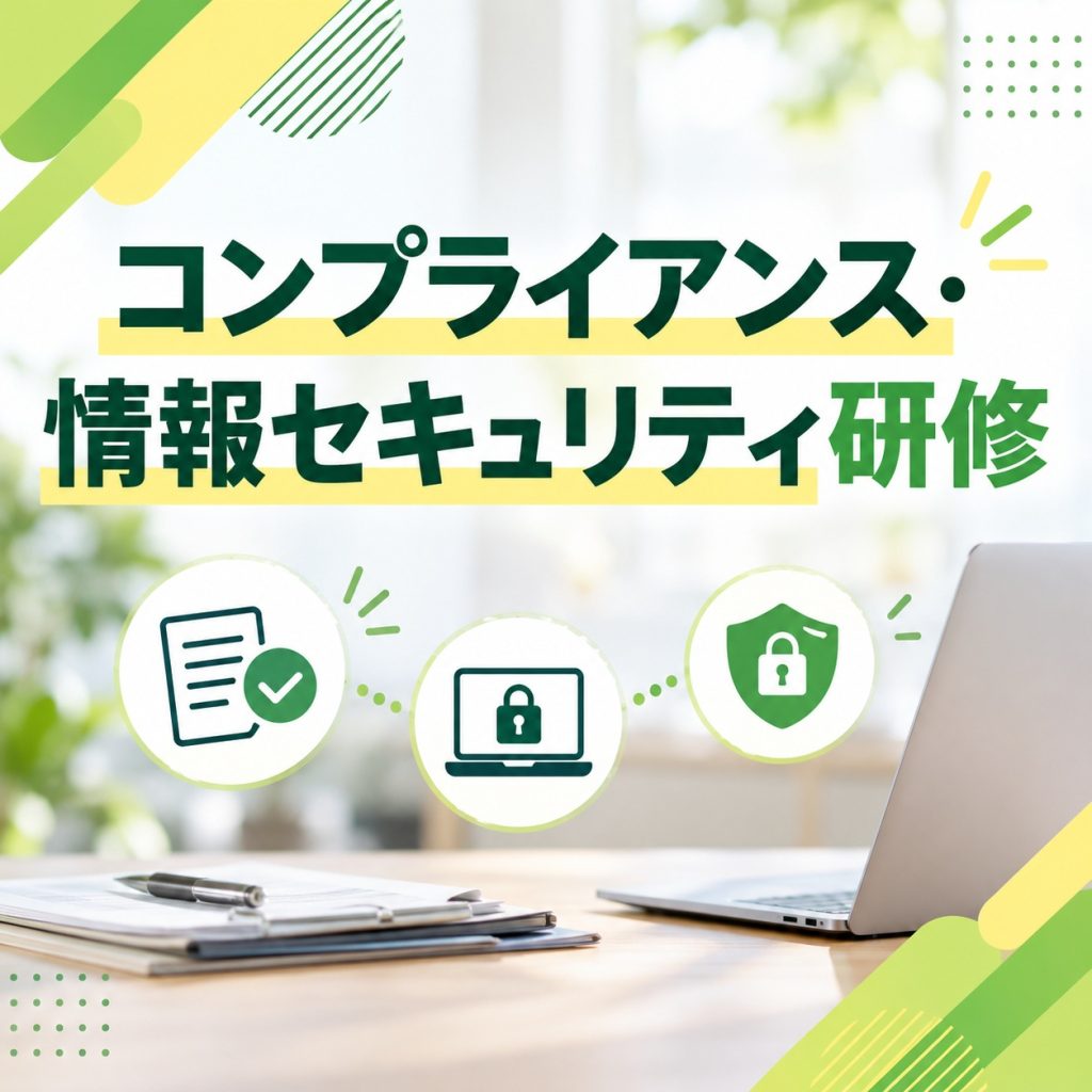 コンプライアンス・情報セキュリティ研修を開催いたしました